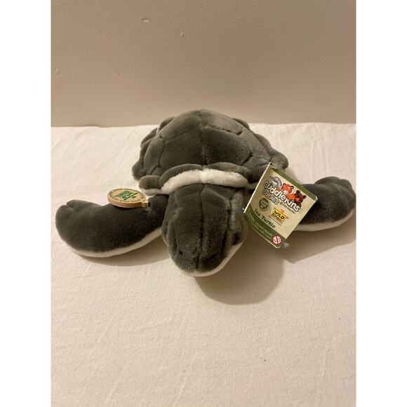 Wild Republic Cuddlekins Plush Sea Turtle 8" Soft Toy Tags‎ 2007 - Picture 3 of 10